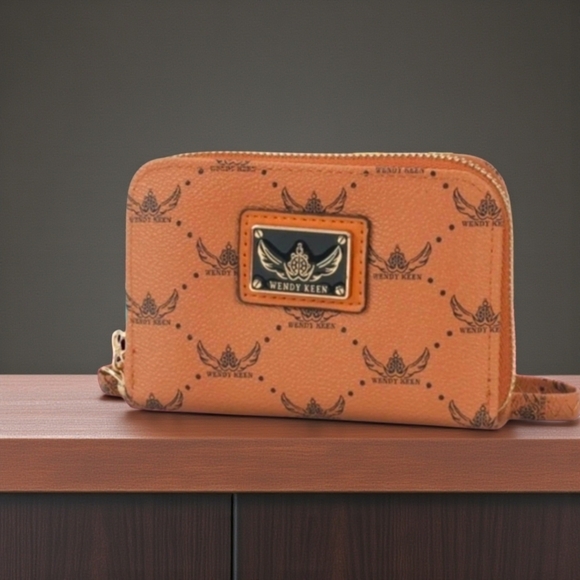Wendy Keen Handbags - Wendy Keen Camel Wristlet